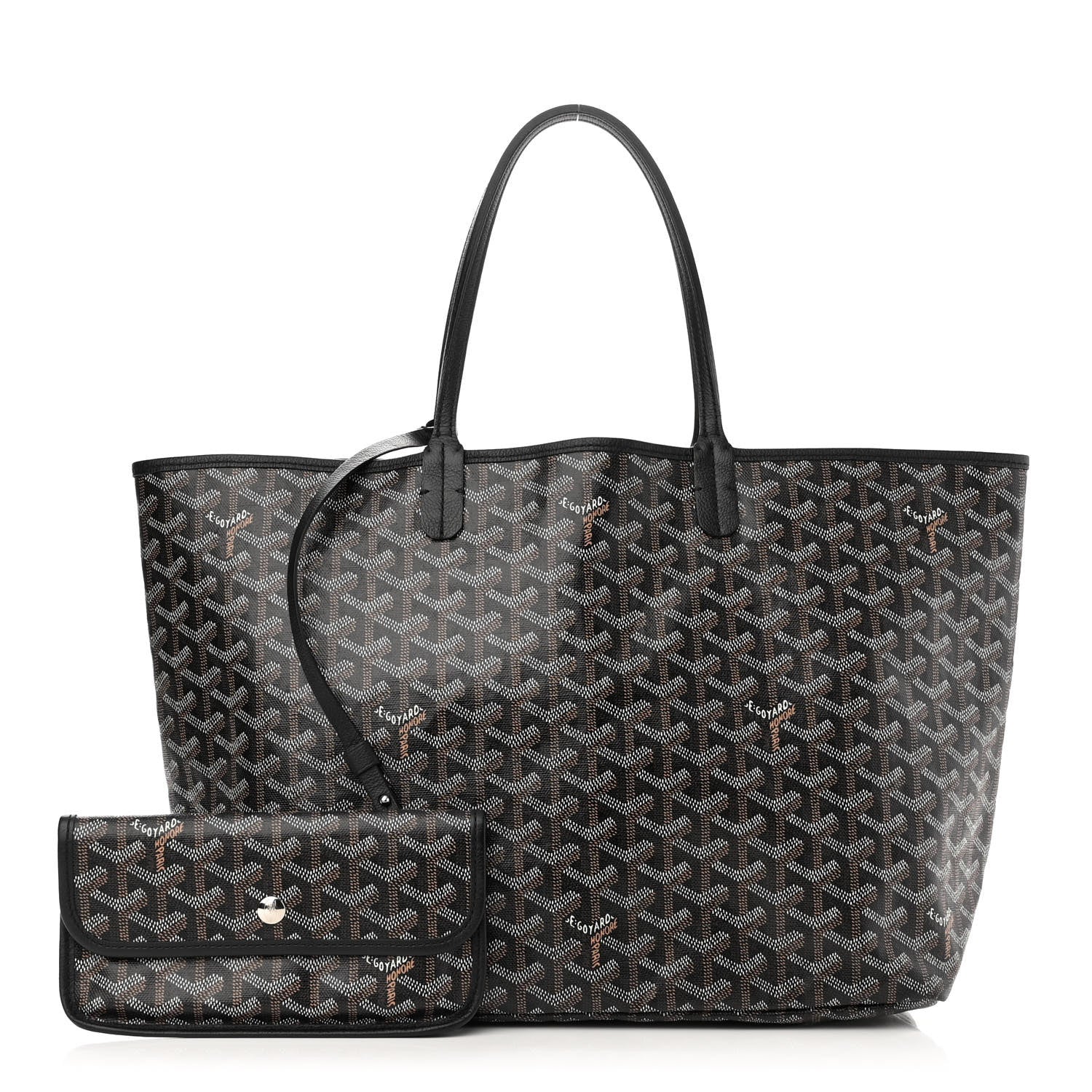 Goyard Goyardine Saint Louis PM Black 1 of 13