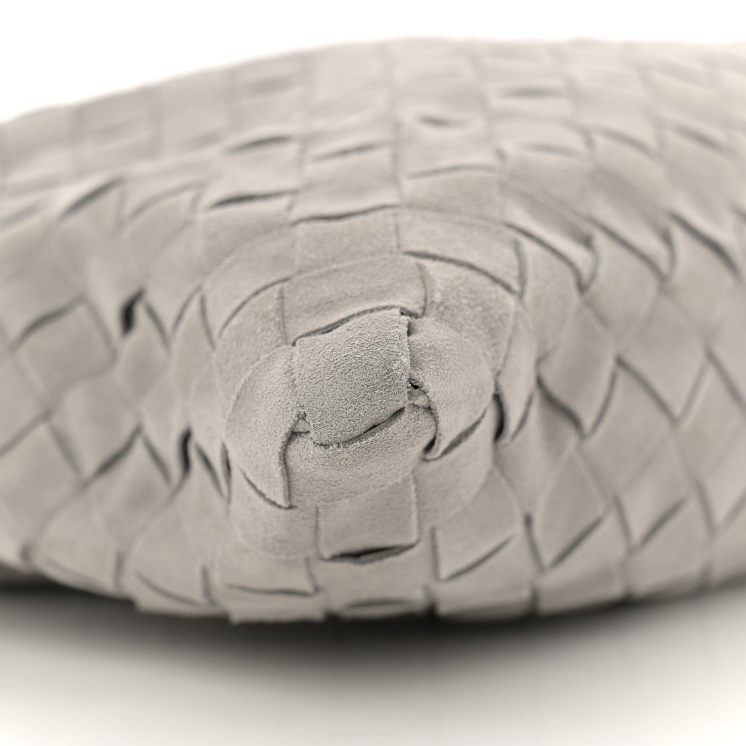 Bottega Veneta Suede Intrecciato Small Hop Sterling 9 of 10