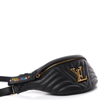 Louis Vuitton Monogram New Wave Bumbag Black 4 of 10
