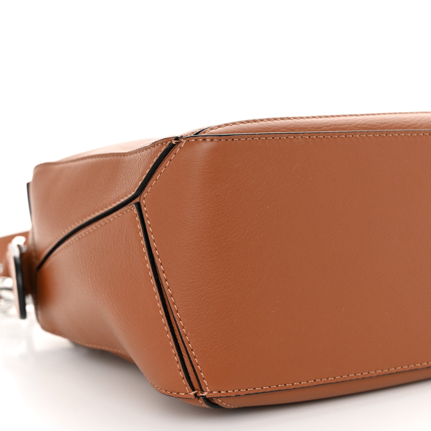 Loewe Calfskin Small Puzzle Bag Tan 8 of 9