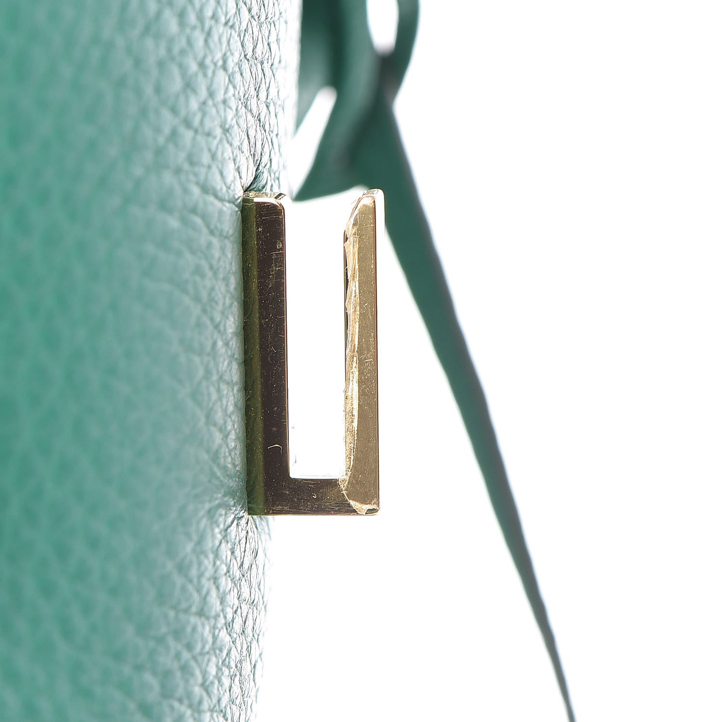 Taurillon Clemence Birkin 35 Vert Vertigo