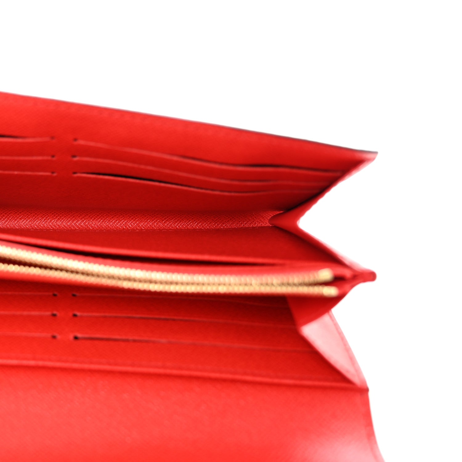 Louis Vuitton Monogram Sarah Wallet NM Coquelicot 5 of 7