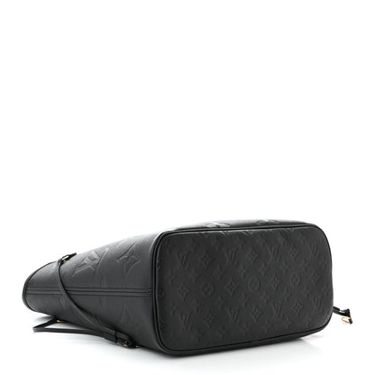 Louis Vuitton Empreinte Monogram Giant Neverfull MM Black 5 of 10