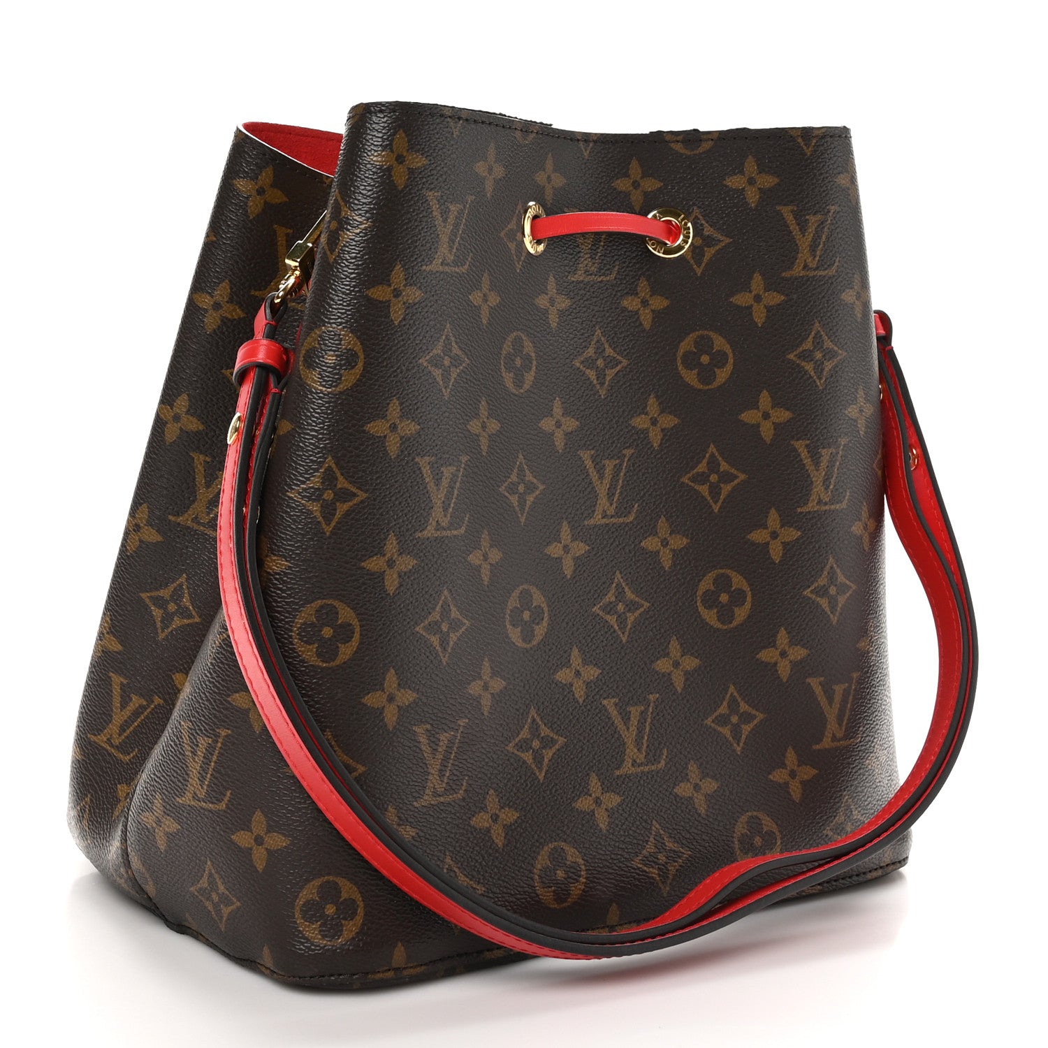 Louis Vuitton Monogram Neonoe MM Coquelicot 3 of 10