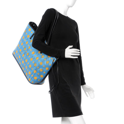 MCM Visetos Large Reversible Shopper Tote Black 3 of 11