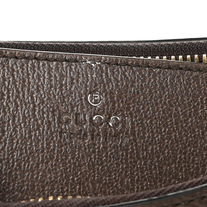 Gucci GG Supreme Monogram Textured Dollar Calfskin Web Small Ophidia GG Handbag Beige Ebony New Acero 6 of 11