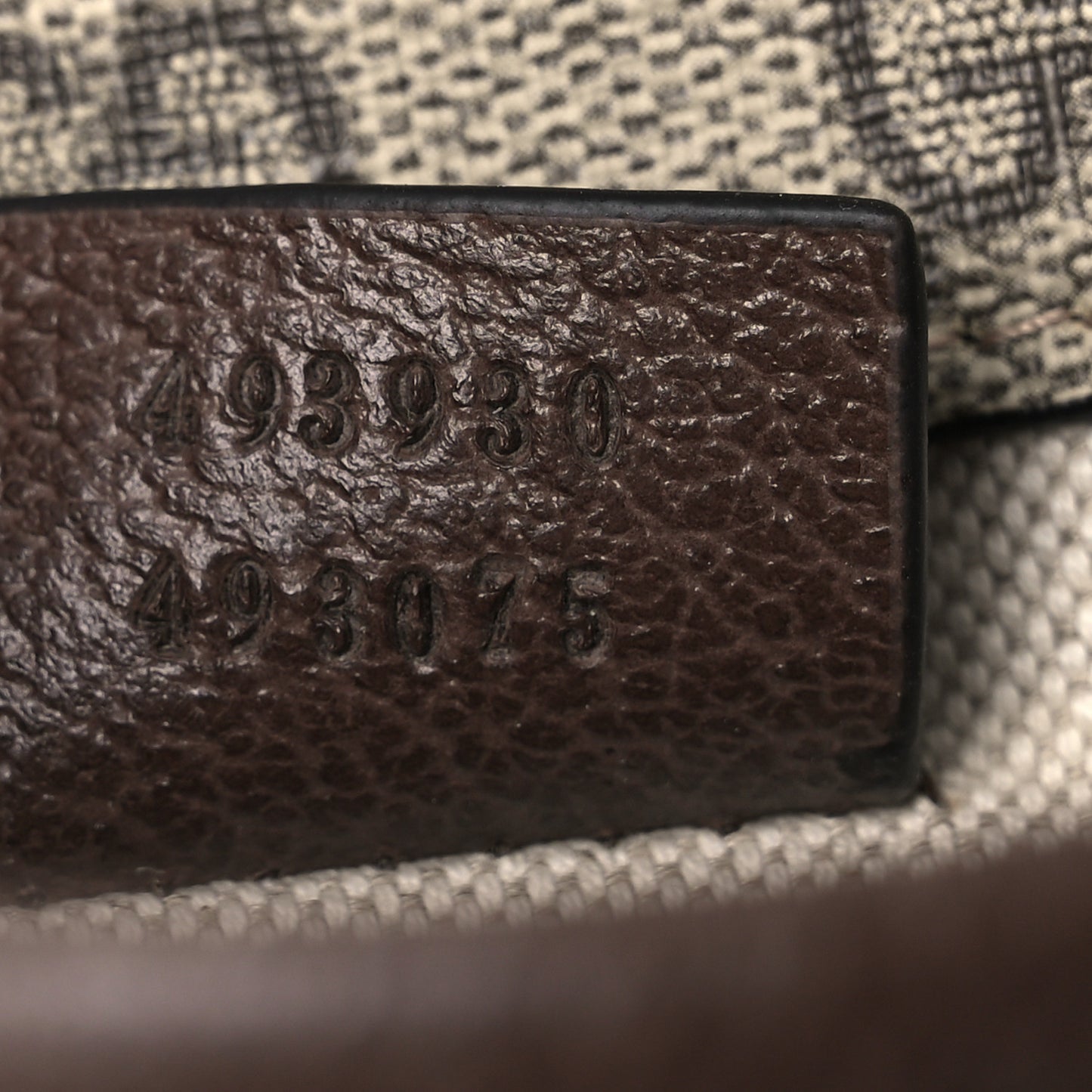 GG Supreme Monogram Neo Vintage Web Belt Bag Brown Brown
