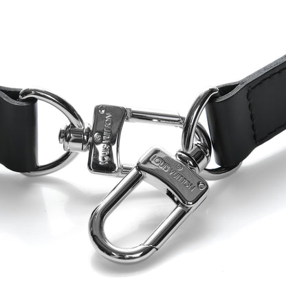 Louis Vuitton Calfskin Adjustable Keepall Bandouliere Shoulder Strap Black 3 of 5