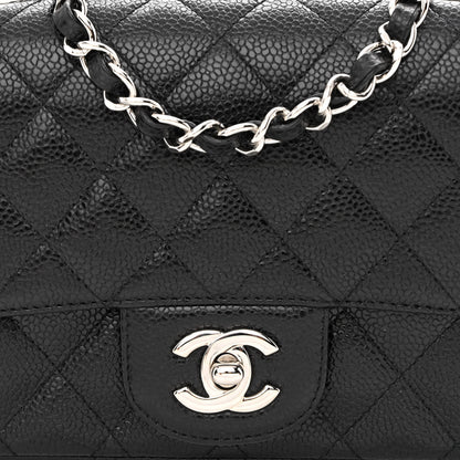 Chanel Caviar Quilted Mini Square Flap Black 7 of 10