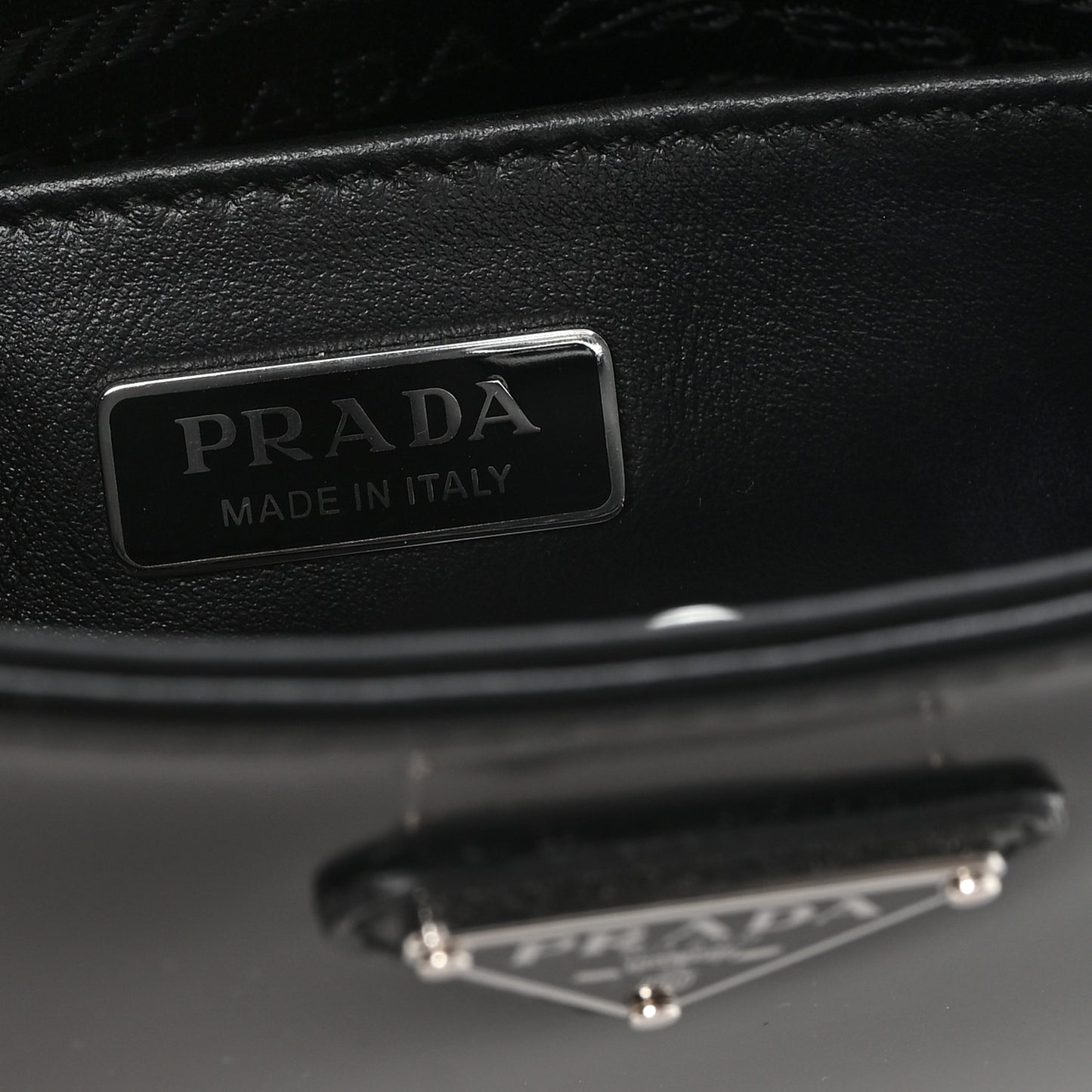Spazzolato Cleo Shoulder Bag Black