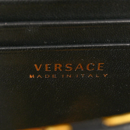 Versace Nappa Quilted Virtus Evening Bag Black 6 of 10