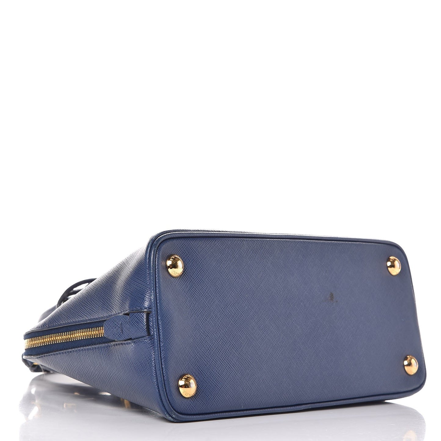 Saffiano Lux Small Promenade Tote Bluette