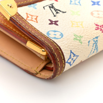 Louis Vuitton Monogram Multicolor Porte Tresor International Wallet White 14 of 16