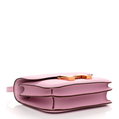 Hermes Epsom Constance 18 Mauve Sylvestre 4 of 10