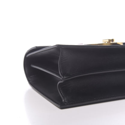 Christian Louboutin Calfskin Large Elisa Shoulder Bag Black 13 of 14