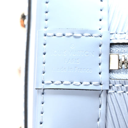 Louis Vuitton Epi Jacquard Alma BB Bleu Nuage 5 of 8