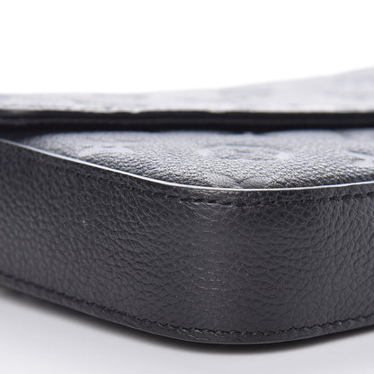 Louis Vuitton Empreinte Pochette Felicie Chain Wallet Black 11 of 12