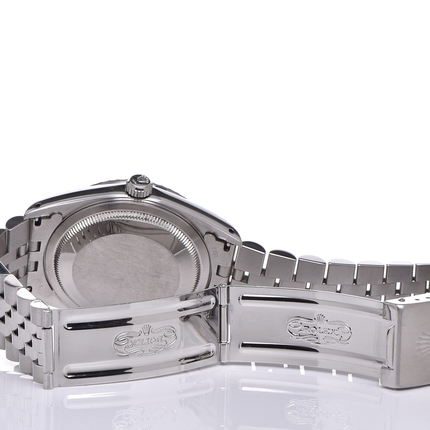 Stainless Steel 36mm Oyster Perpetual Datejust Watch White Roman 16220
