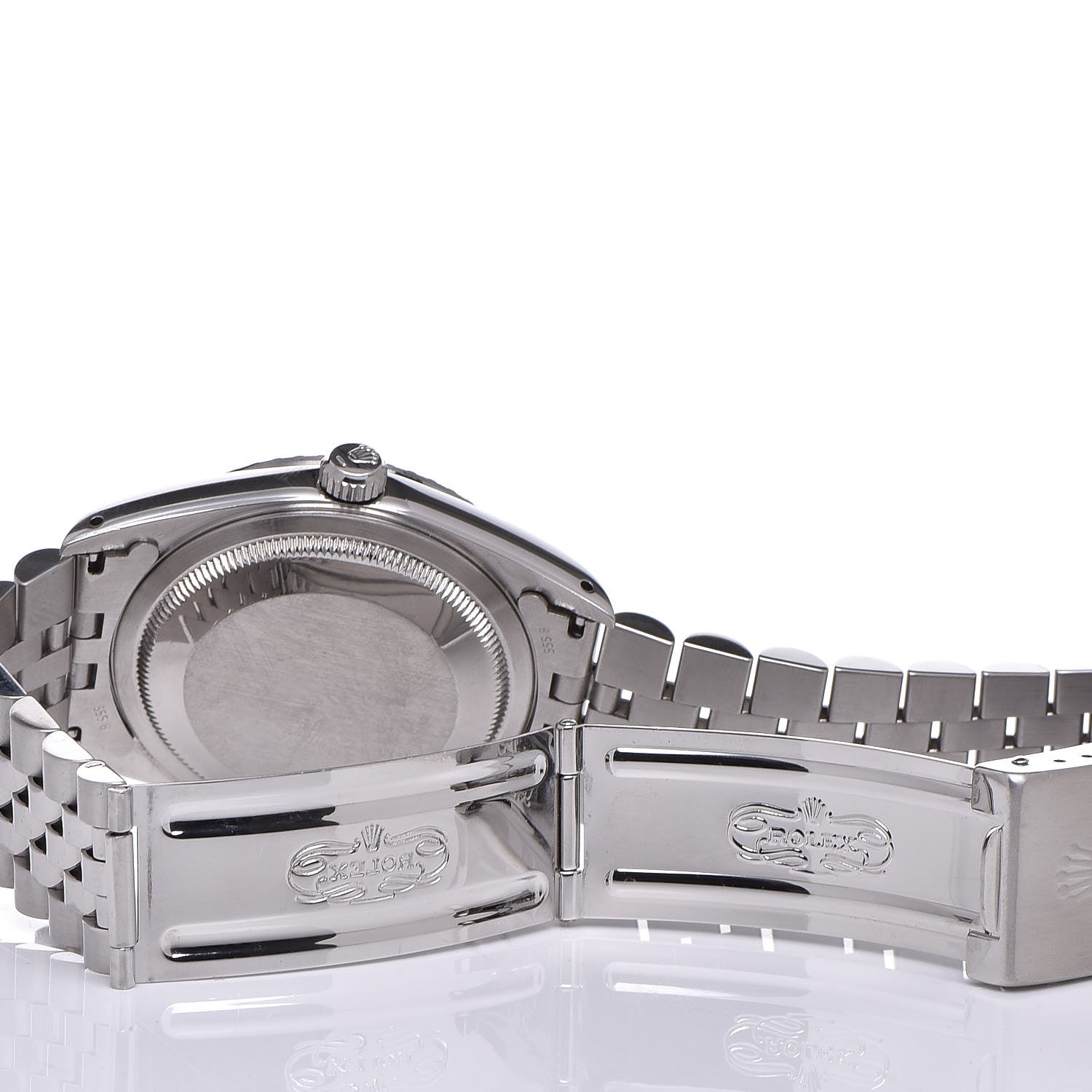 Rolex Stainless Steel 36mm Oyster Perpetual Datejust Watch White Roman 16220 6 of 6