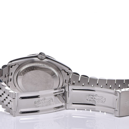 Rolex Stainless Steel 36mm Oyster Perpetual Datejust Watch White Roman 16220 6 of 6