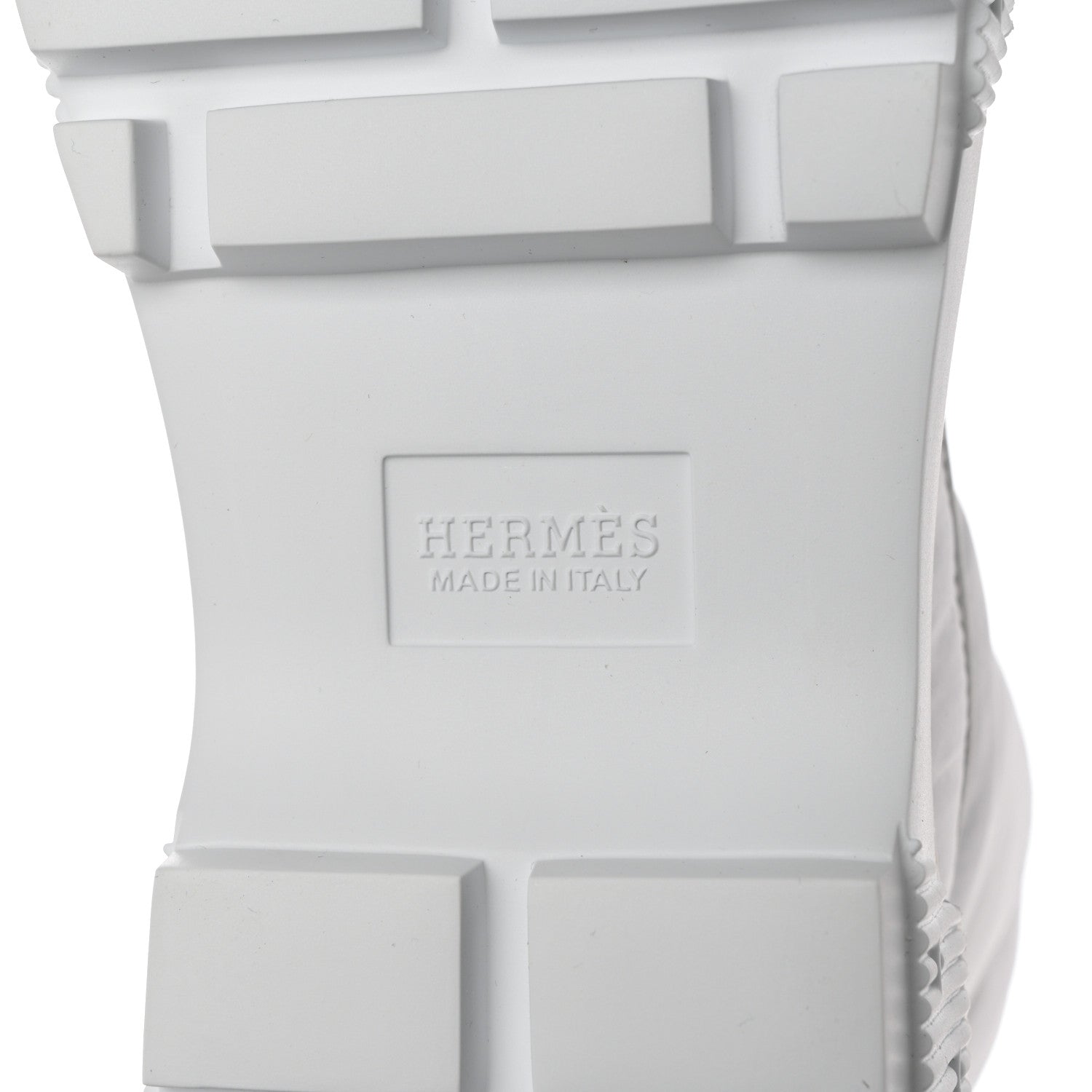 Hermes Calfskin Parachute Fresh Ankle Boots 38.5 White 6 of 8