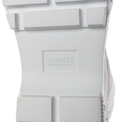 Hermes Calfskin Parachute Fresh Ankle Boots 38.5 White 6 of 8