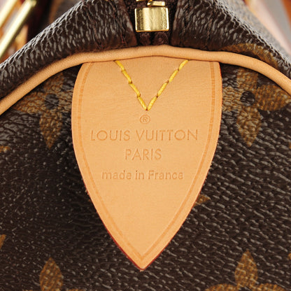 Louis Vuitton Monogram My LV Heritage Speedy 30 Bordeaux Yellow 7 of 7