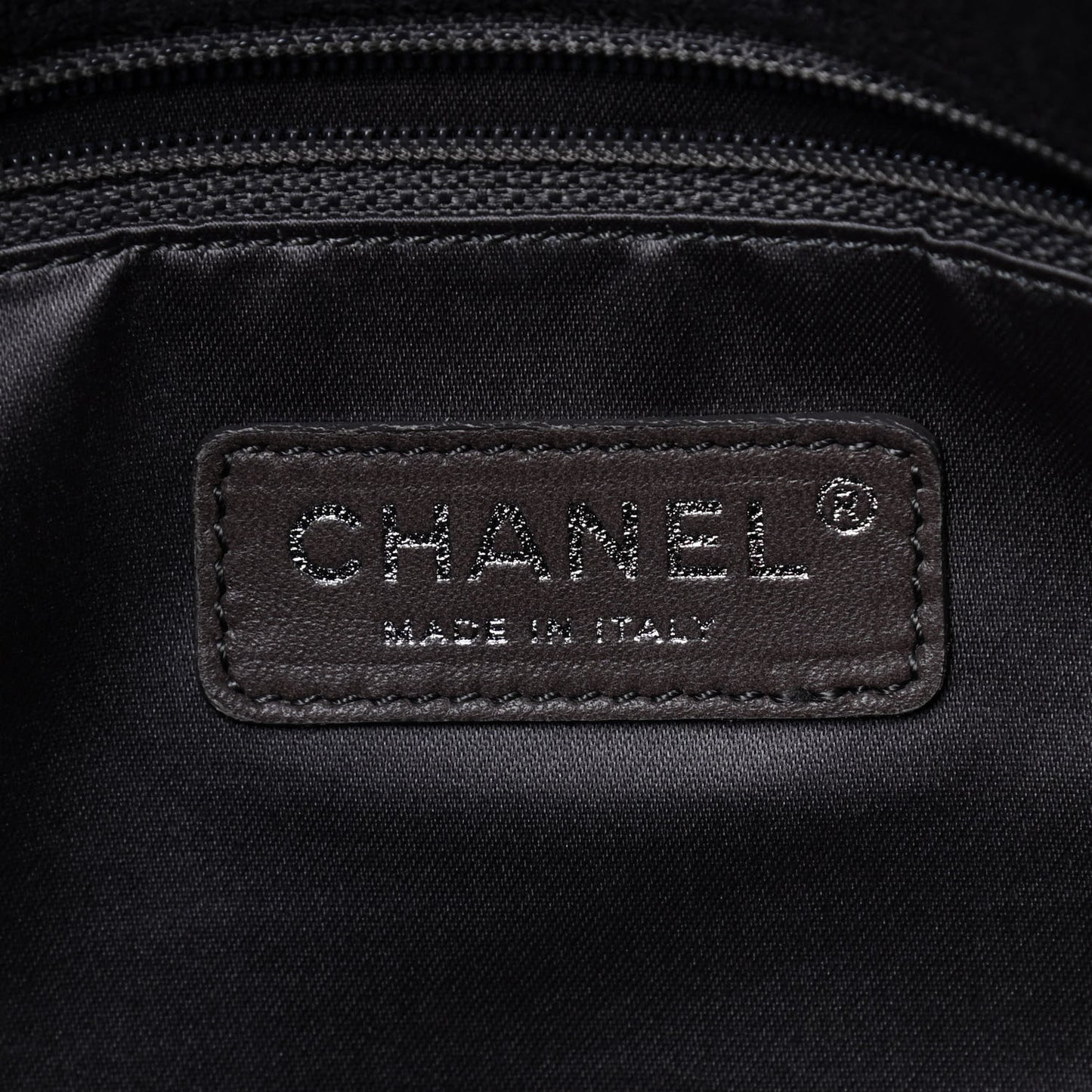 Microsuede Quilted Rodeo Drive Flap Grey