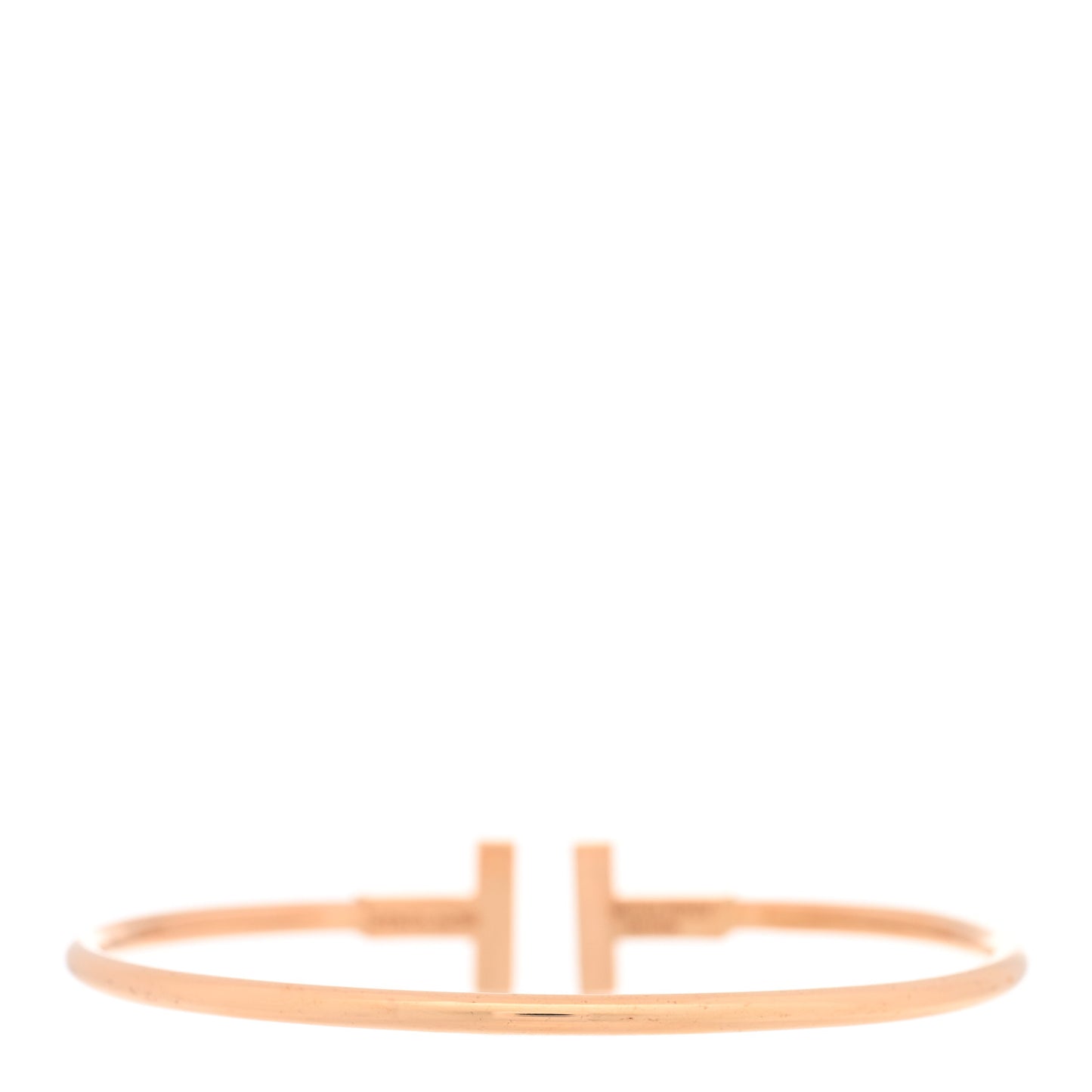 18K Rose Gold Diamond Mother of Pearl T Wire Bracelet