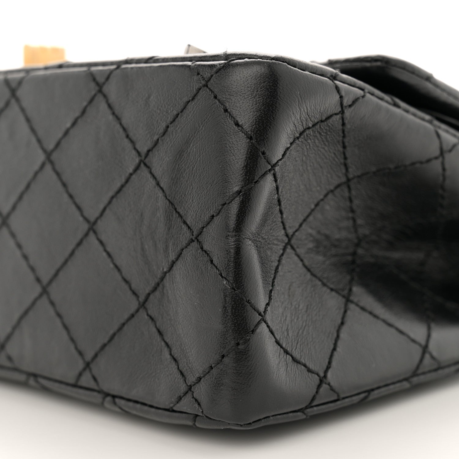 Chanel Aged Calfskin Lucky Charms 2.55 Reissue 225 Flap Black 10 of 12
