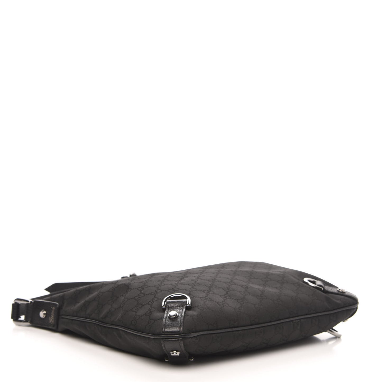 Monogram Abbey Messenger Bag Black