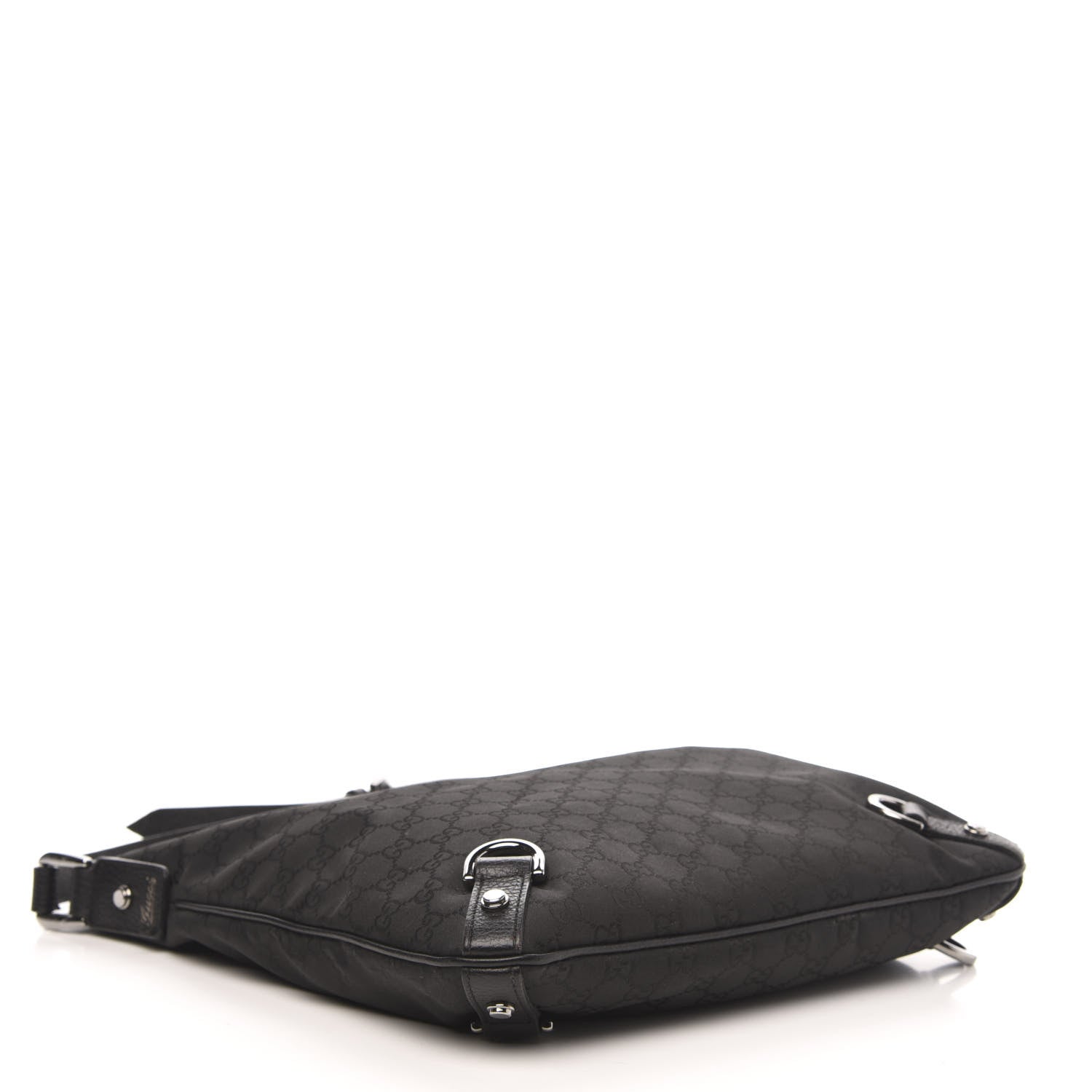 Gucci Monogram Abbey Messenger Bag Black 4 of 11