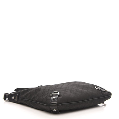 Gucci Monogram Abbey Messenger Bag Black 4 of 11