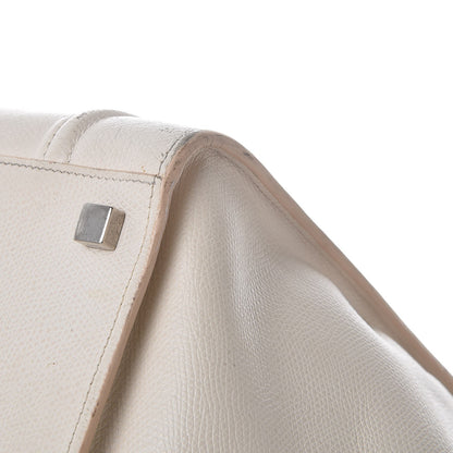 Celine Grained Calfskin Medium Phantom Luggage Cream 31 of 34
