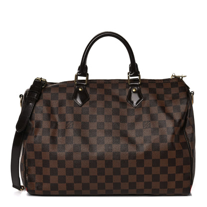 Louis Vuitton Damier Ebene Speedy Bandouliere 35 1 of 26