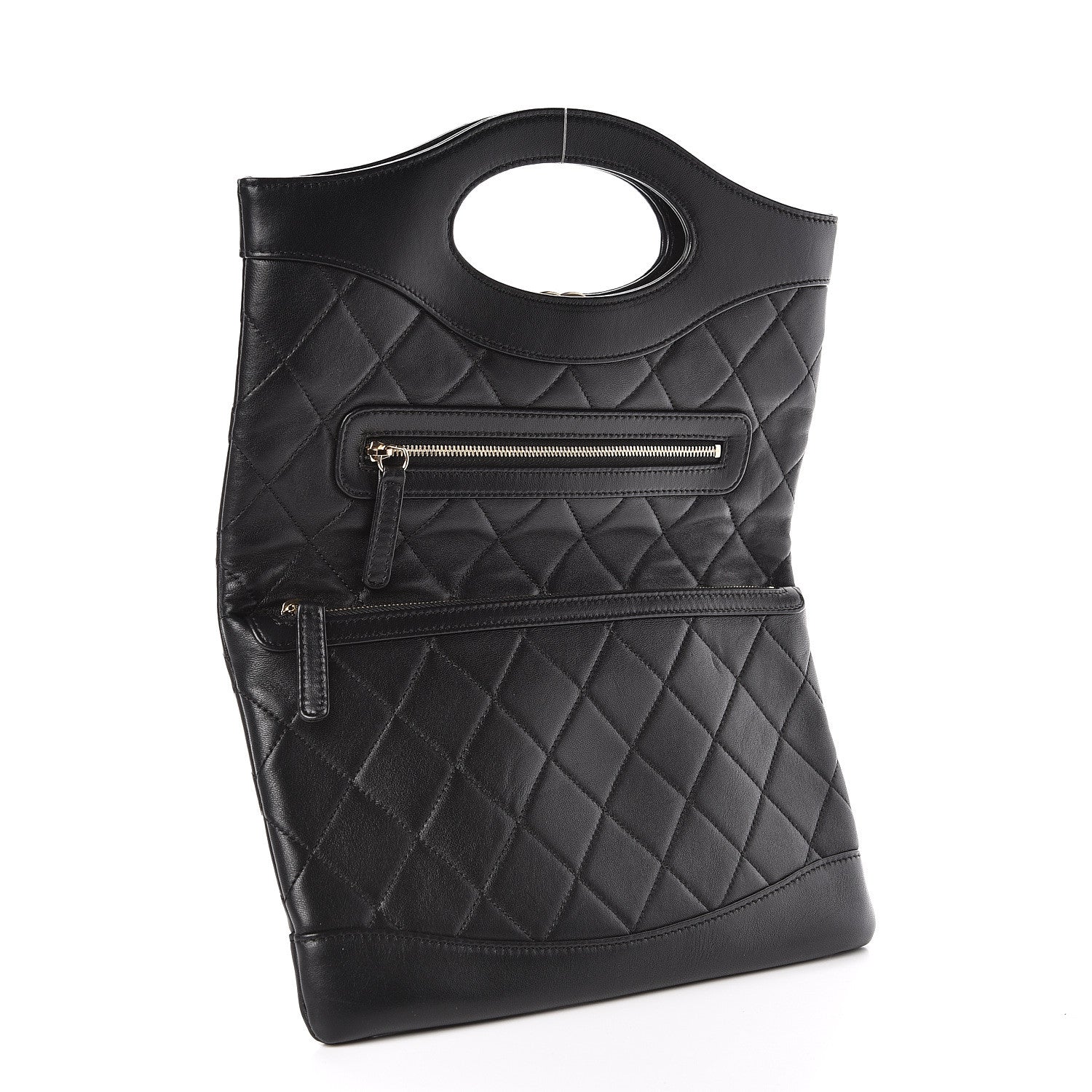 Chanel Lambskin 31 Clutch Black 4 of 11