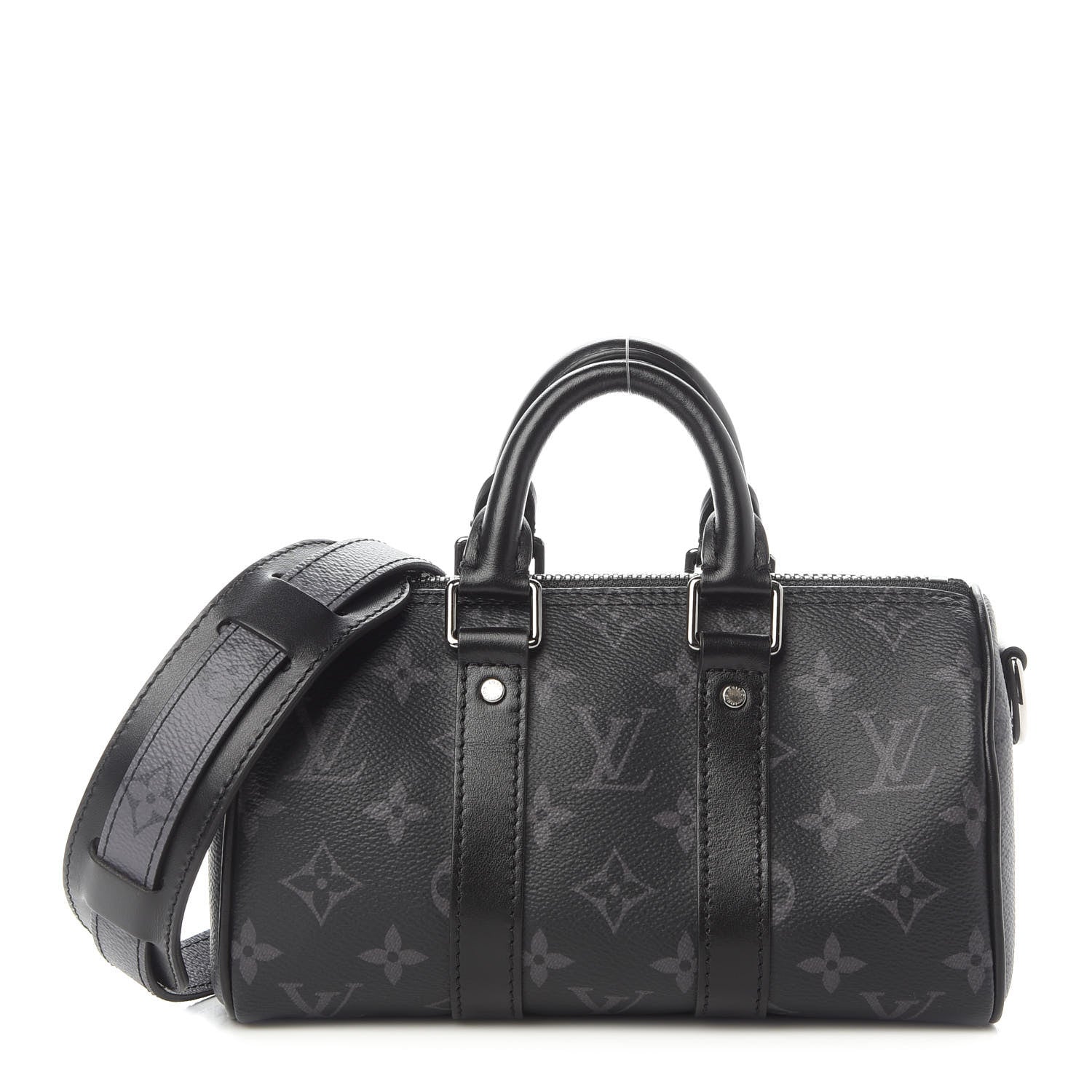 Louis Vuitton Reverse Monogram Eclipse Keepall XS Black 1 of 8