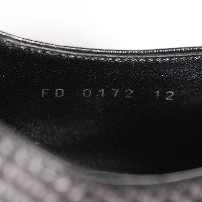 Louis Vuitton Mens Petit Damier Telegraph Derby Lace Up Shoes 12 Black 10 of 12