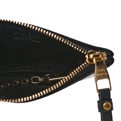 Louis Vuitton Empreinte Monogram Giant Key Pouch Black Beige 7 of 10