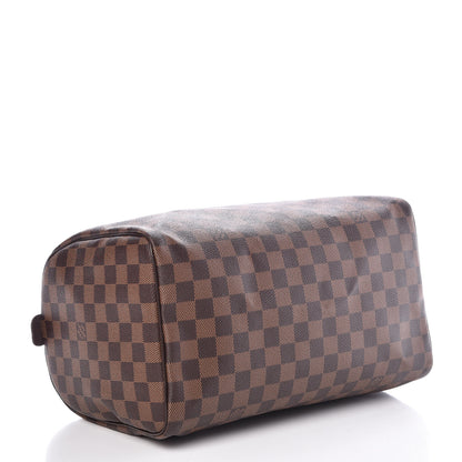 Louis Vuitton Damier Ebene Speedy 30 4 of 10