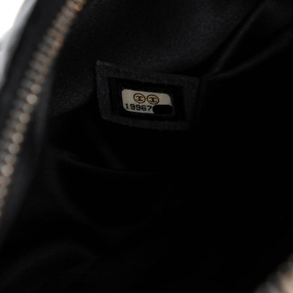 Chanel Lambskin Quilted Banane Waist Bag Fanny Pack Black 7 of 7