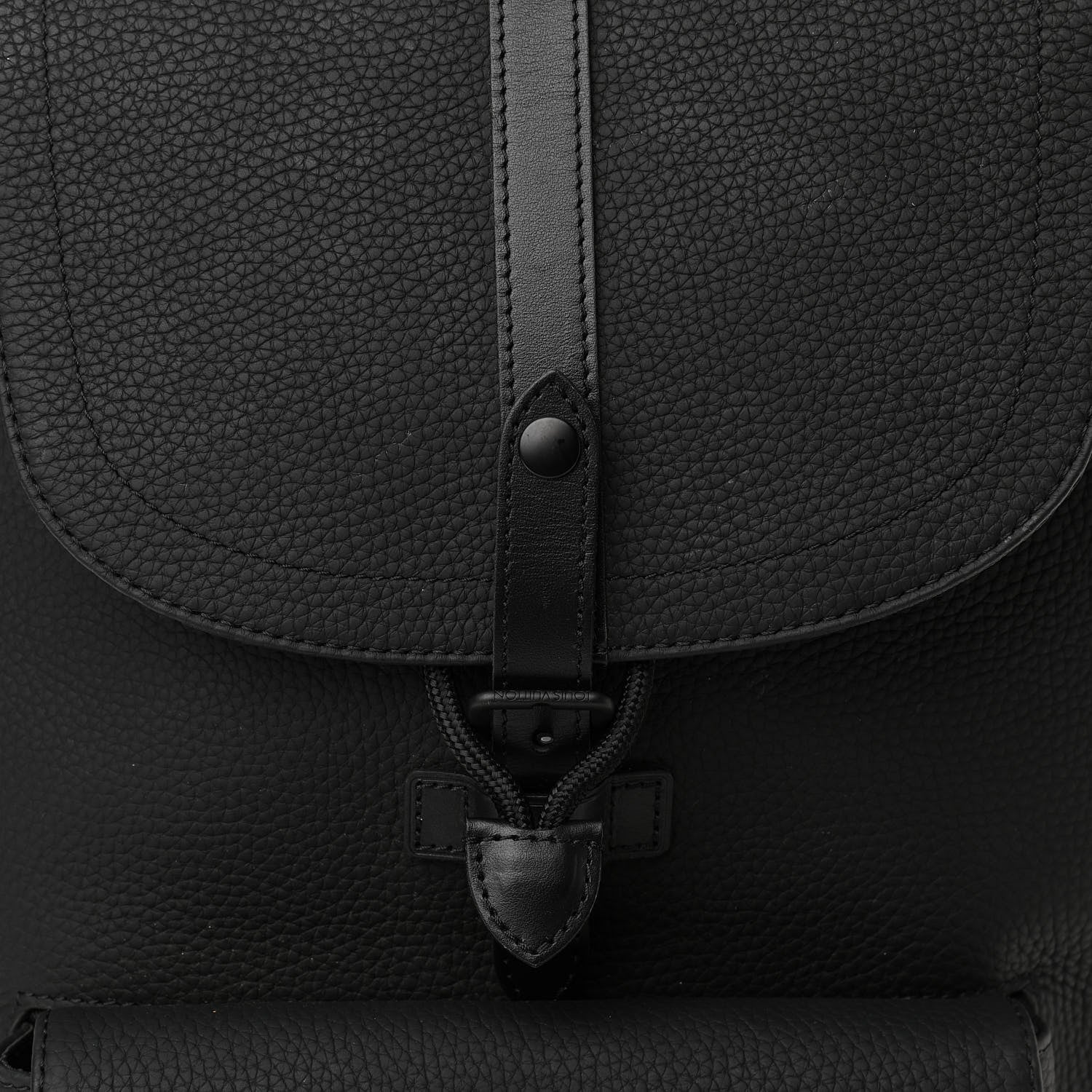 Louis Vuitton Taurillon Christopher Slim Backpack Black 7 of 10