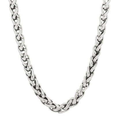 David Yurman Sterling Silver 14K Yellow Gold 8mm Wheat Chain Necklace 1 of 5