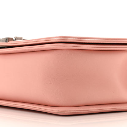 Chanel Lambskin Quilted New Medium Boy Flap Light Pink 10 of 12