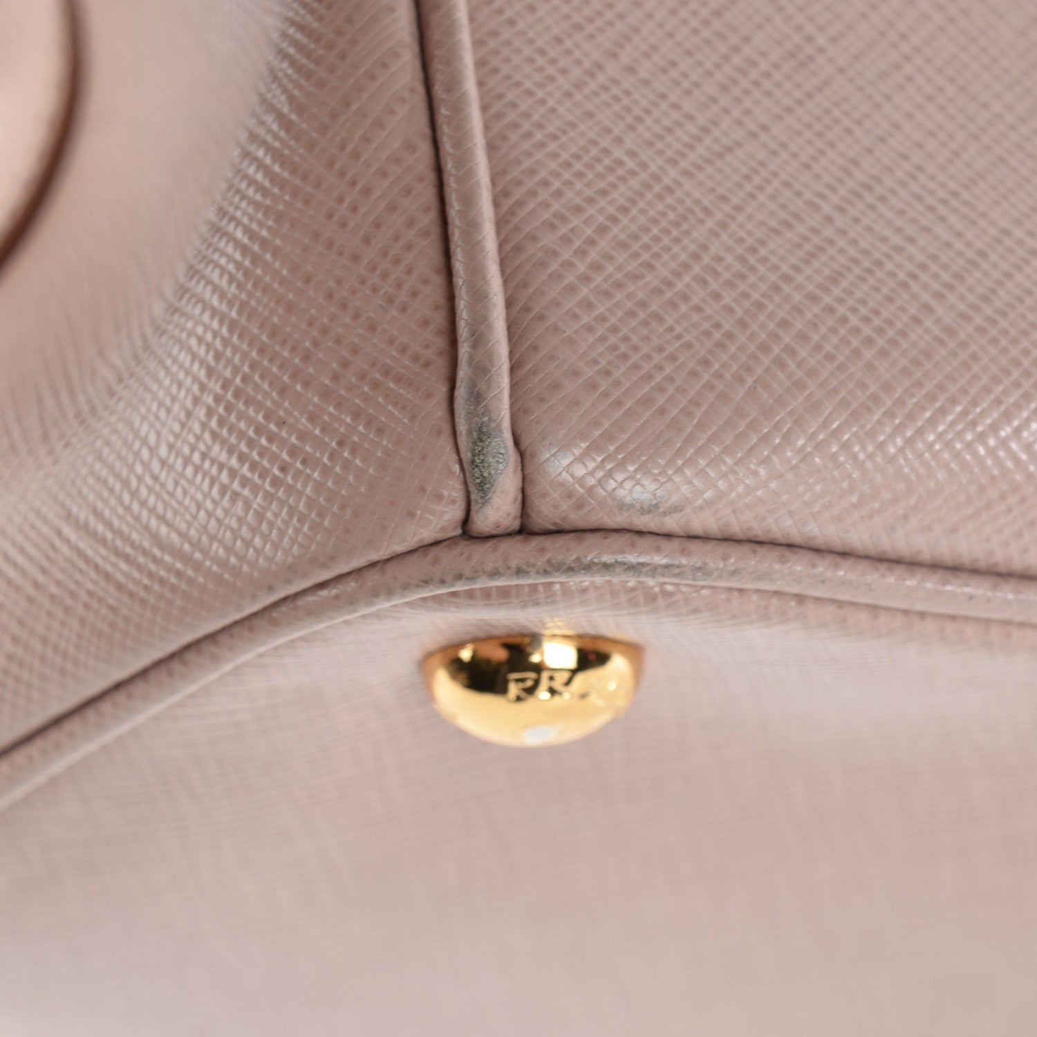Prada Saffiano Small Galleria Double Zip Tote Cammeo 12 of 14