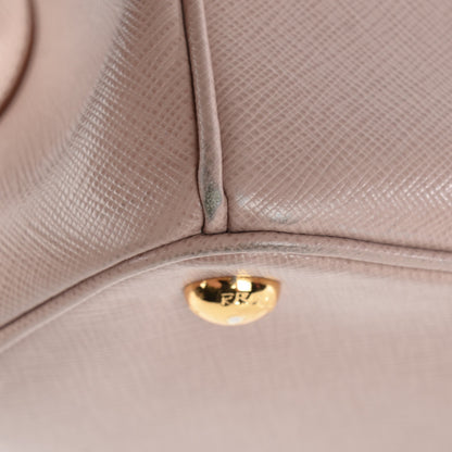 Prada Saffiano Small Galleria Double Zip Tote Cammeo 12 of 14