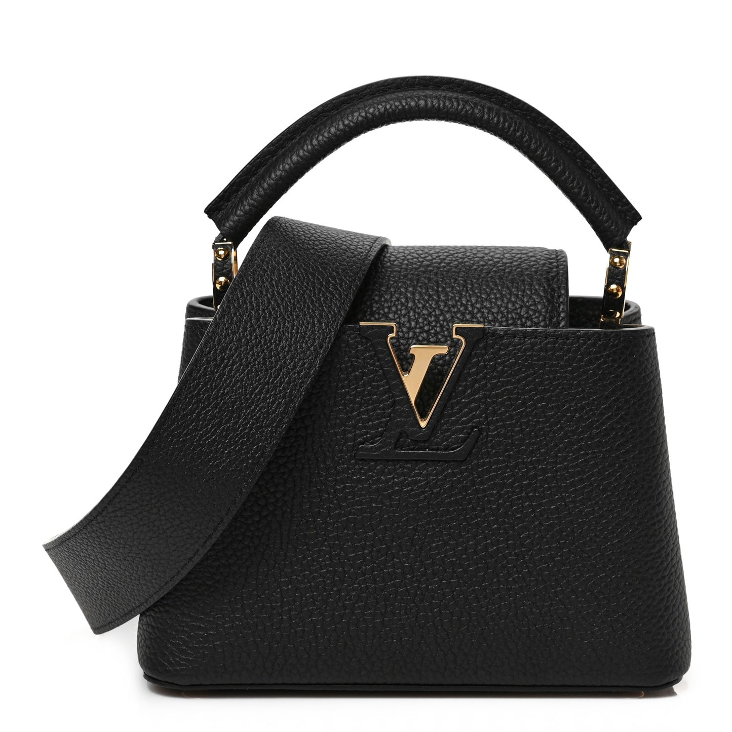 Taurillon Mini Capucines Black