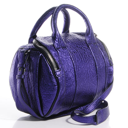 Alexander Wang Pebbled Lambskin Rockie Nile with Silver Hardware 3 of 6