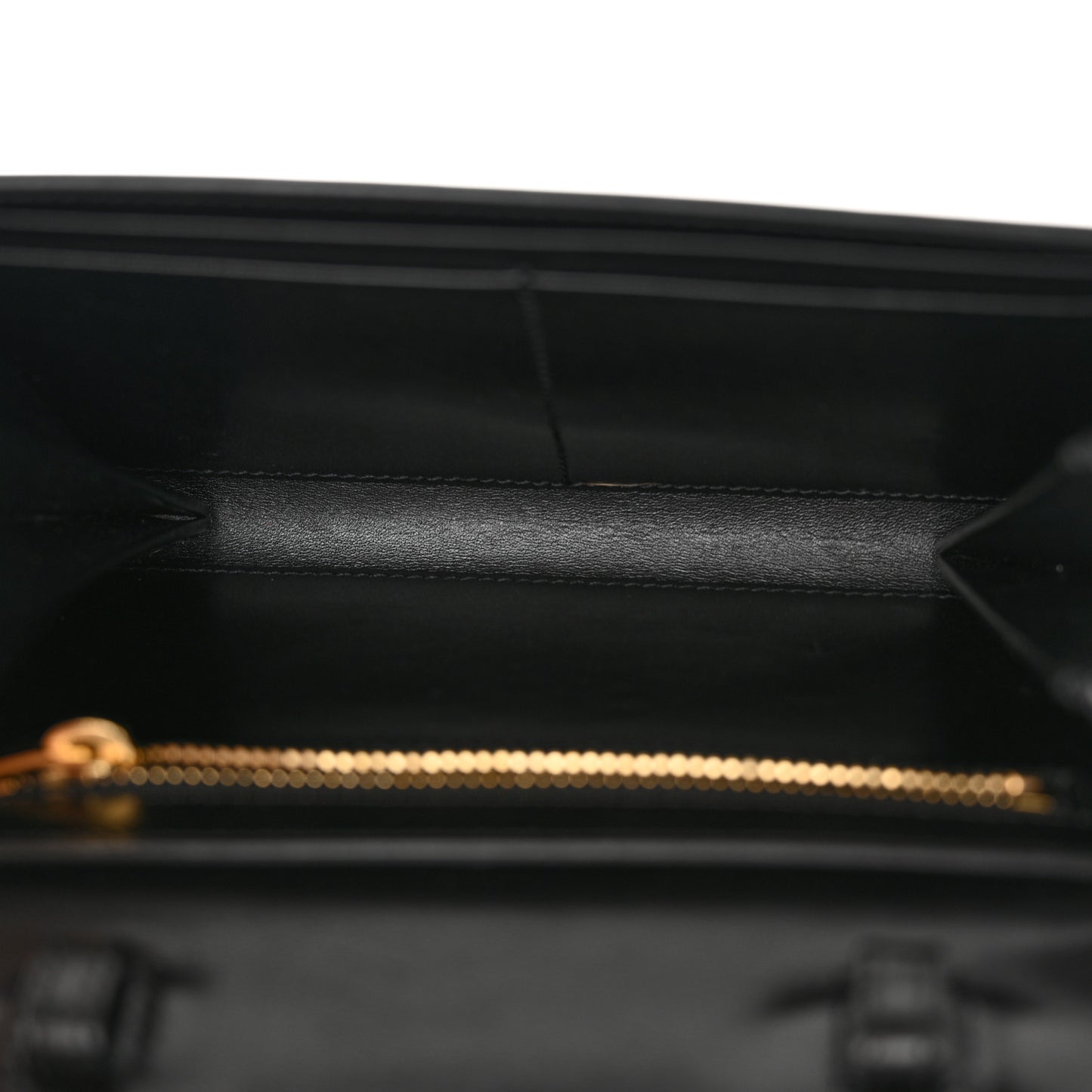 Calfskin Mini High School Satchel Black
