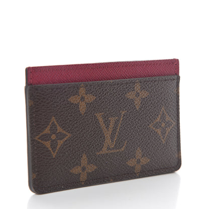 Louis Vuitton Monogram Card Holder Fuchsia 2 of 5